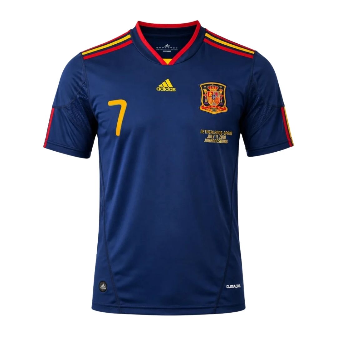 Spain Away Shirt 2010 Worldcup
