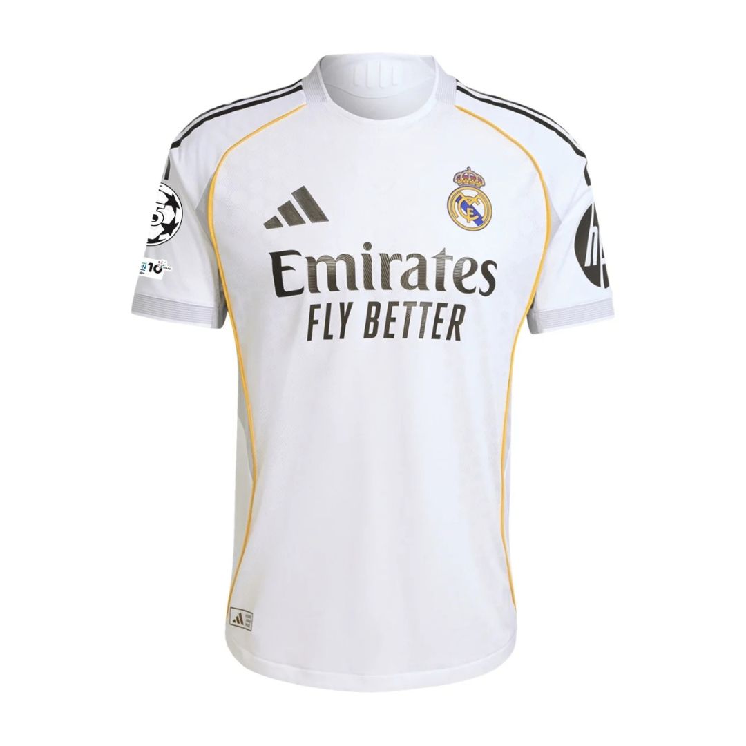 Real Madrid Home Shirt 2025/26
